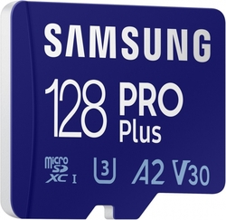 Samsung microSDXC 128GB PRO Plus + USB adaptér