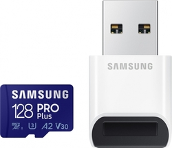 Samsung microSDXC 128GB PRO Plus + USB adaptér