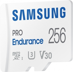 Samsung microSDXC 256GB PRO Endurance + SD adaptér