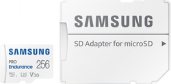 Samsung microSDXC 256GB PRO Endurance + SD adaptér