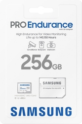 Samsung microSDXC 256GB PRO Endurance + SD adaptér