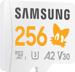 Samsung microSDXC 256GB PRO Plus Sonic the Hedgedog™ + SD adaptér