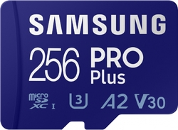 Samsung microSDXC 256GB PRO Plus + USB adaptér