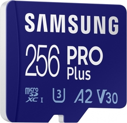 Samsung microSDXC 256GB PRO Plus + USB adaptér