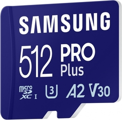 Samsung microSDXC 512GB PRO Plus + SD adaptér