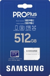 Samsung microSDXC 512GB PRO Plus + SD adaptér