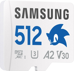 Samsung microSDXC 512GB PRO Plus Sonic the Hedgedog™ + SD adaptér