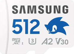 Samsung microSDXC 512GB PRO Plus Sonic the Hedgedog™ + SD adaptér