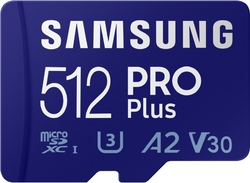 Samsung microSDXC 512GB PRO Plus + USB adaptér