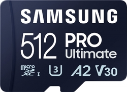 Samsung microSDXC 512GB PRO Ultimate + SD adaptér