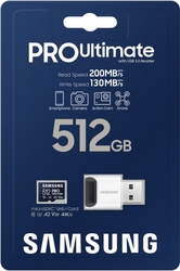 Samsung microSDXC 512GB PRO Ultimate + USB čtečka