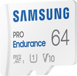 Samsung microSDXC 64GB PRO Endurance + SD adaptér