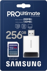 Samsung SDXC 256GB PRO Ultimate + USB adaptér