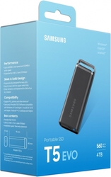 Samsung SSD T5 EVO 4TB černý