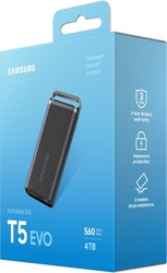 Samsung SSD T5 EVO 4TB černý