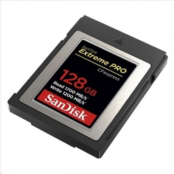 SanDisk Extreme Pro CFexpress Card 128GB, 1700MB/s čtení, 1200MB/s zápis