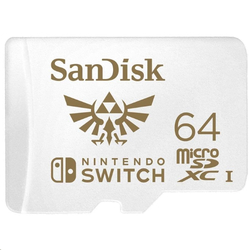 SanDisk microSDXC Nintendo Switch 64GB UHS-I U3, V30, A1 