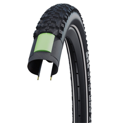 Schwalbe plášť Smart Sam Plus 29x2.25 Addix DoubleDefense GreenGuard reflexní pruh