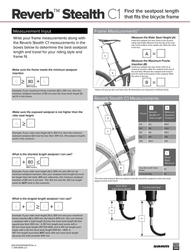 Sedlovka RockShox Reverb Stealth - 1X Remote (vlevo/dole) 31.6mm 125mm zdvih,  2000mm