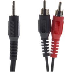 Sencor SAV 104-020 3,5 mm stereo jack - 2x Cinch/RCA konektor