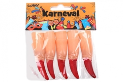 Set karneval W027553 - prsty 10 ks