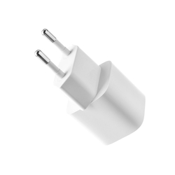 Set síťové nabíječky FIXED Mini s USB-C výstupem a USB-C/Lightning kabelu, podpora PD, 1 metr, MFI, 20W, bílý