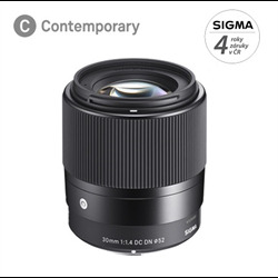 SIGMA 30mm F1.4 DC DN Contemporary pro Canon M