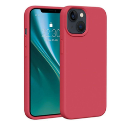 Silikonové TPU pouzdro Etteri pro iPhone 14 raspberry