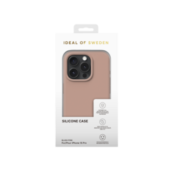 Silikonový ochranný kryt iDeal Of Sweden pro iPhone 15 Pro Blush Pink