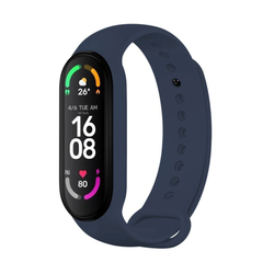 Silikonový řemínek FIXED Silicone Strap pro Xiaomi Band 7/ Mi Band 6/ Mi Band 5, modrý