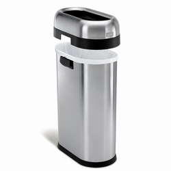 Simplehuman Odpadkový koš do komerčních prostor Slim 50 l, otevřený