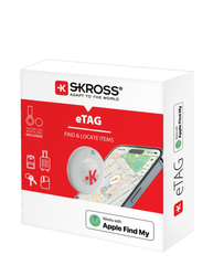 SKROSS eTAG Bluetooth lokátor, kroužek + pouzdro, Apple FindMy