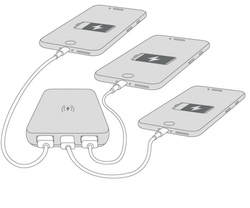 Skross Powebanka Reload 20 PD, 20000mAh, USB-A, USB-C, bílá