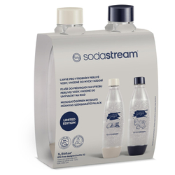 SodaStream Lahev FUSE 2x1l Ginger Ale, béžová a modrá