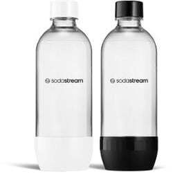 SodaStream Lahev JET 2x 1 l, bílá/černá