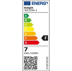 Solight LED žárovka, bodová , 7W, GU10, 6000K, 595lm, bílá