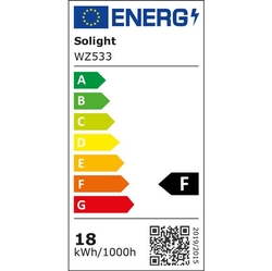 Solight LED žárovka, klasický tvar, 18W, E27, 3000K, 270°, 1710lm