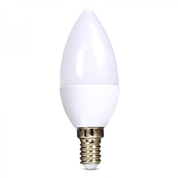 Solight LED žárovka, svíčka, 6W, E14, 4000K, 510lm