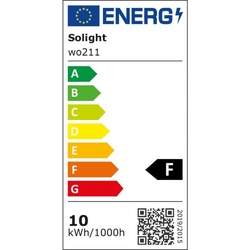 Solight LED lineární svítidlo podlinkové, 10W, 4100K, 3-stupňové stmívaní, vypínač, hliník, 58cm