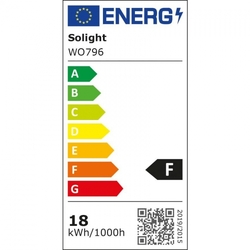 Solight LED osvětlení s ochranou proti vlhkosti, IP54, 18W, 1530lm, 3CCT, 33cm