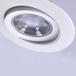 Solight LED podhledové světlo bodové, 5W, 400lm, 3000K, kulaté,  bílé