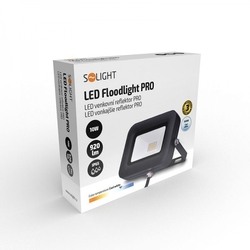 Solight LED reflektor PRO, 10W, 920lm, 5000K, IP65