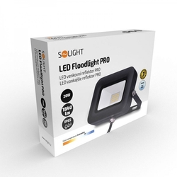 Solight LED reflektor PRO, 20W, 1840lm, 5000K, IP65