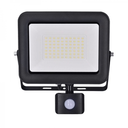 Solight LED reflektor PRO se senzorem, 50W, 4600lm, 5000K, IP44