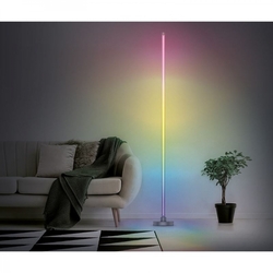 Solight LED smart stojací lampa Rainbow, wifi, RGB, CCT, 140cm