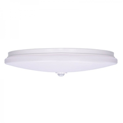 Solight LED stropní světlo PLAIN s PIR sensorem, 18W, 1260lm, 3000K, kulaté, 33cm