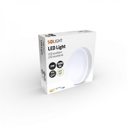 Solight LED venkovní osvětlení kulaté, 20W, 1500lm, 4000K, IP54, 20cm