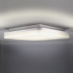 Solight LED venkovní osvětlení, přisazené, čtvercové, IP54, 15W, 1150lm, 4000K, 22cm