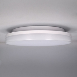 Solight LED venkovní osvětlení, přisazené, kulaté, IP54, 15W, 1150lm, 4000K, 22cm