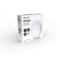 Solight LED venkovní osvětlení Siena, bílé, 13W, 910lm, 4000K, IP54, 17cm